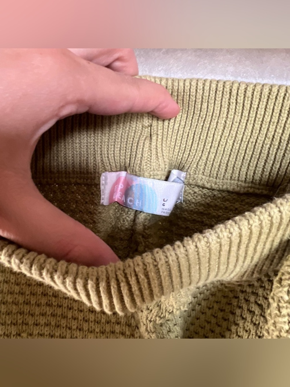 Free People Beach Hailee Green Cardigan Set Large - Picture 3 of 5